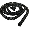 Electriduct Easy Wrap Cable Manager- 1" x 10FT- Gray WL-EASY-100-10-GY